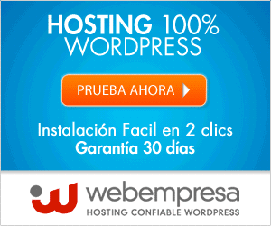 Webempresa hosting español